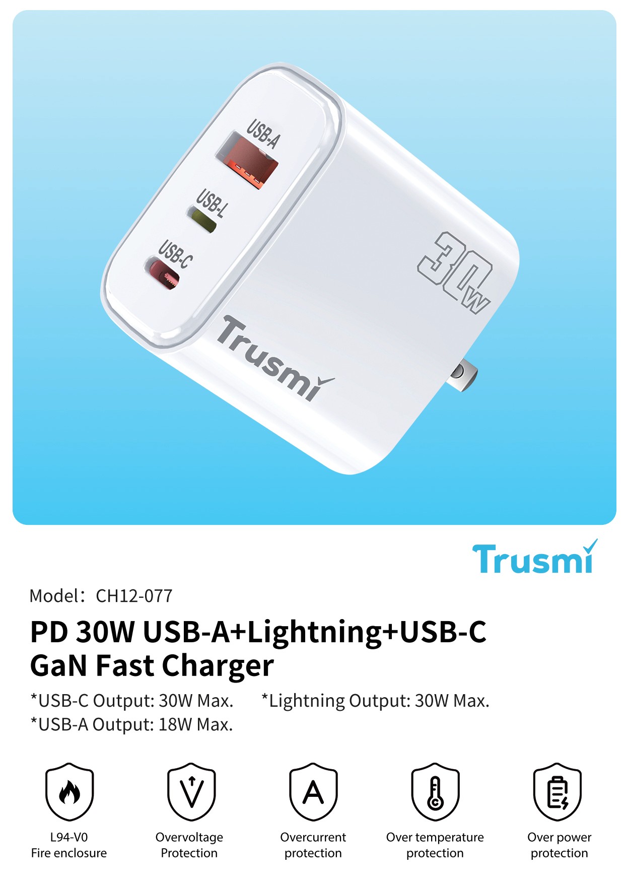 PD 30W GaN Fast Charger cover